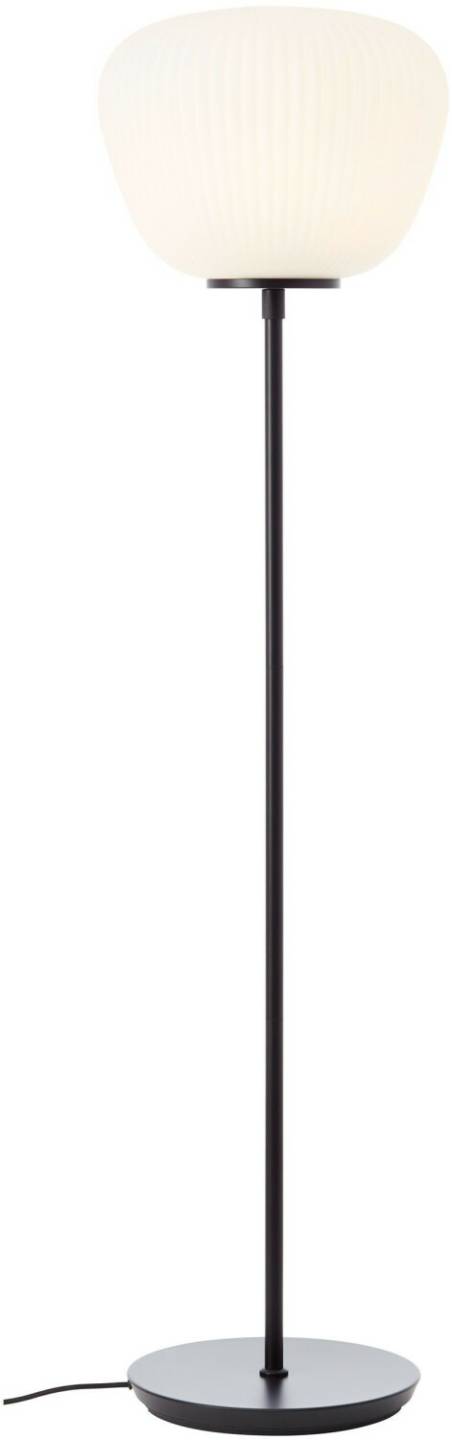 Brilliant Floor lamp Kaizen, height 140 cm, opal, glass/metal Lámparas