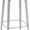 Muebles de diseño Muuto Visu bar stool 75cm gray lacquered 42.7 42.3cm gray 42.7 42.3cm