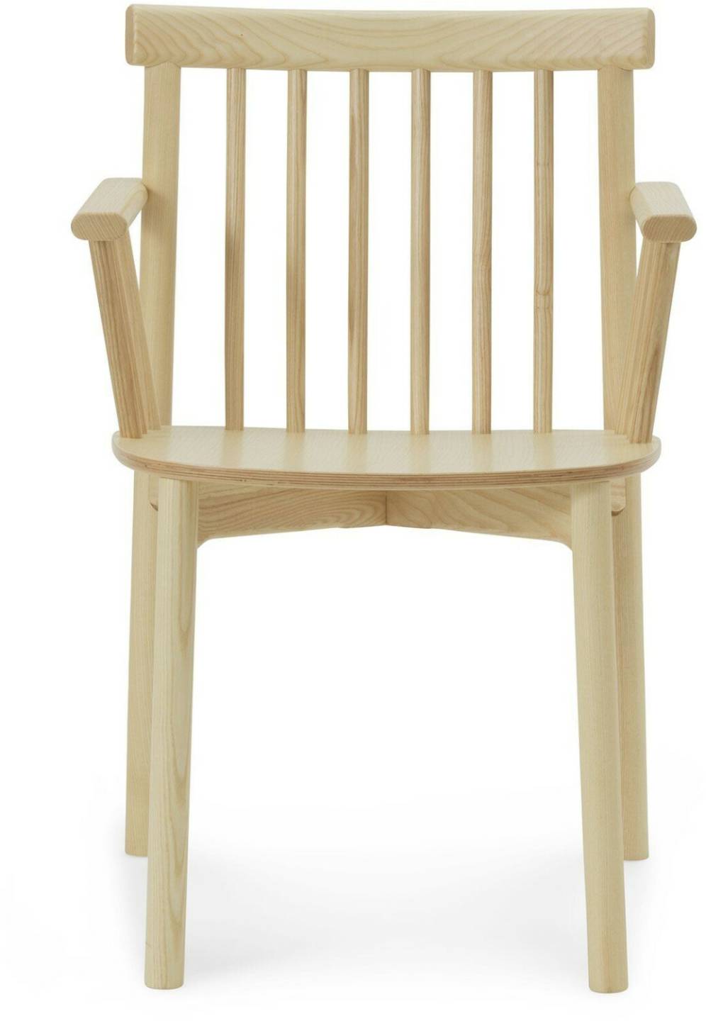 Muebles de diseño Normann Copenhagen Pind armchair ash lacquered ash