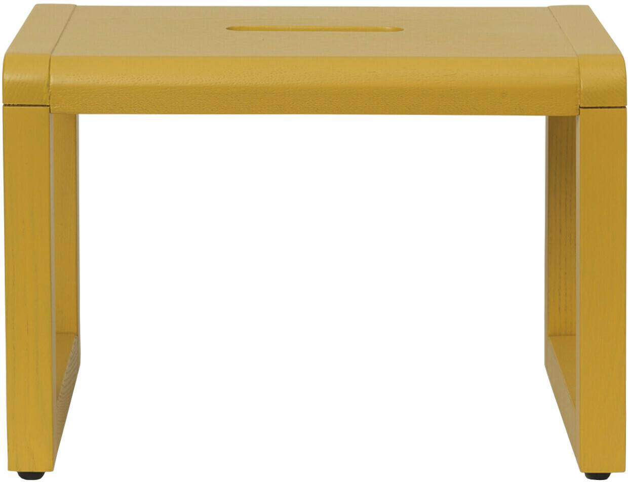 ferm LIVING Little architect Stool 33x23x23 cm Yellow Muebles de diseño