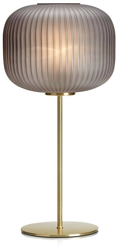 Markslöjd Lighting Sober Plissee 50cm E27 60WBrass/Grey (107820) Markslöjd Lighting Sober Plissee 50cm E27 60W