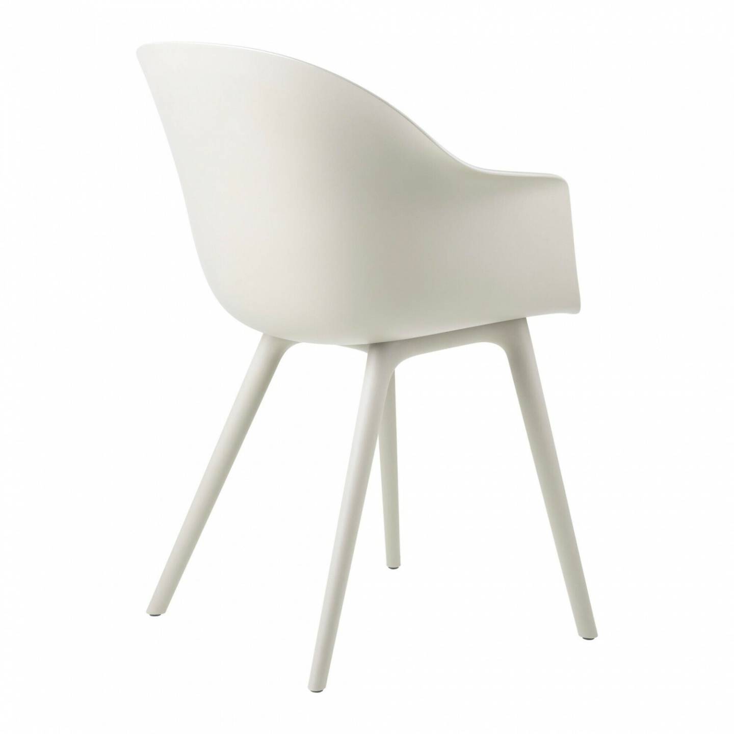 Gubi Bat Dining Chairalabaster white blanco Gubi Bat Dining Chair