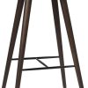 mater design Bar stool beech 74cm dark black dark 45x74x36cm Muebles de diseño