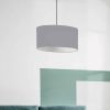 Lámparas Schöner Wohnen Pina hanging lamp, simple, light gray