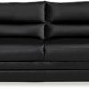 Sofás Kauf-Unique 3-Seater Sofa ManoaBlack