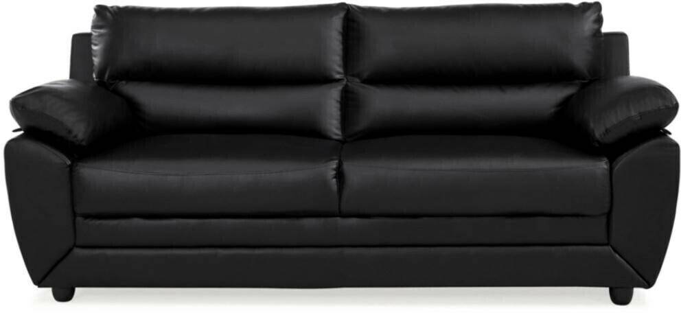 Sofás Kauf-Unique 3-Seater Sofa ManoaBlack