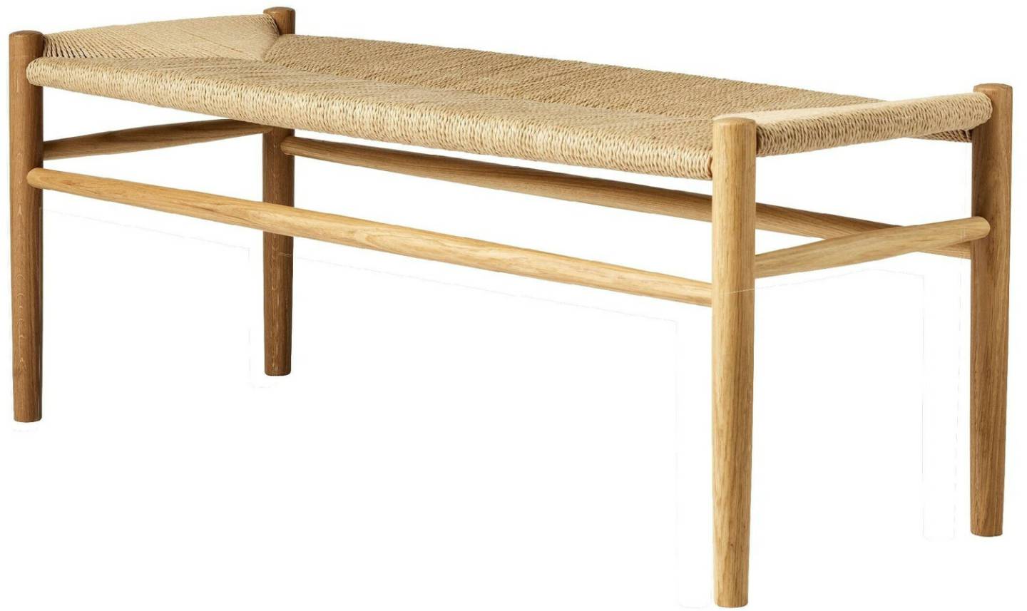 FDB Møbler J83B bench 100x37.3x41 cm FDB Møbler J83B bench 100x37.3x41 cmbrown oak marrón