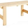 HAY Weekday bench L 180 cm HAY Weekday bench L 180 cmnatural lacquered