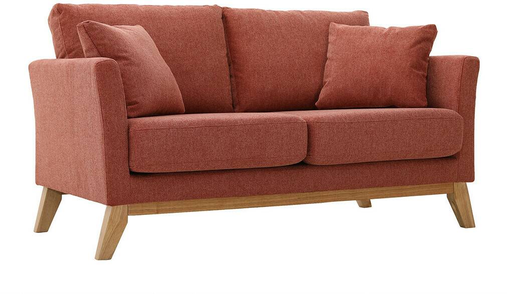 Miliboo 2-Seater Sofa OsloTerracotta Sofás