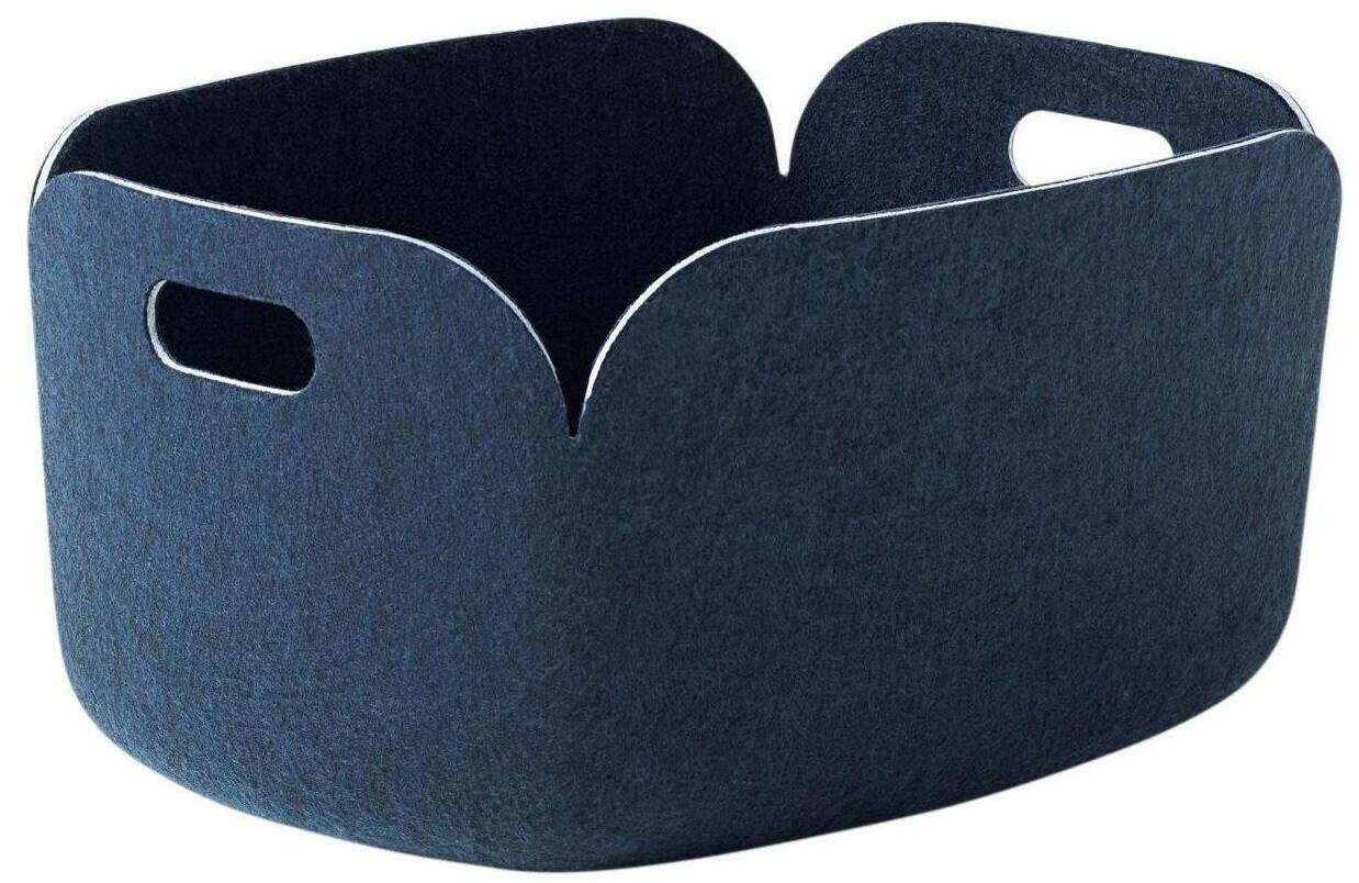 Muuto Restore Basket Muuto Restore Basket23x35x48cm Midnight Blue