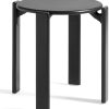 HAY Rey stool 46.5x46 cm HAY Rey stool 46.5x46 cmjet black (AB797-B589) negro