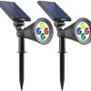 Lumisky Set of 2 solar spotlights 100LM 2x SPIKY C34 Lámparas de exterior