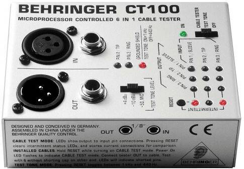 Aparatos de medición Behringer CT 100