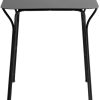 Kartell Hiray garden table 70 x 70 cm black Muebles de diseño