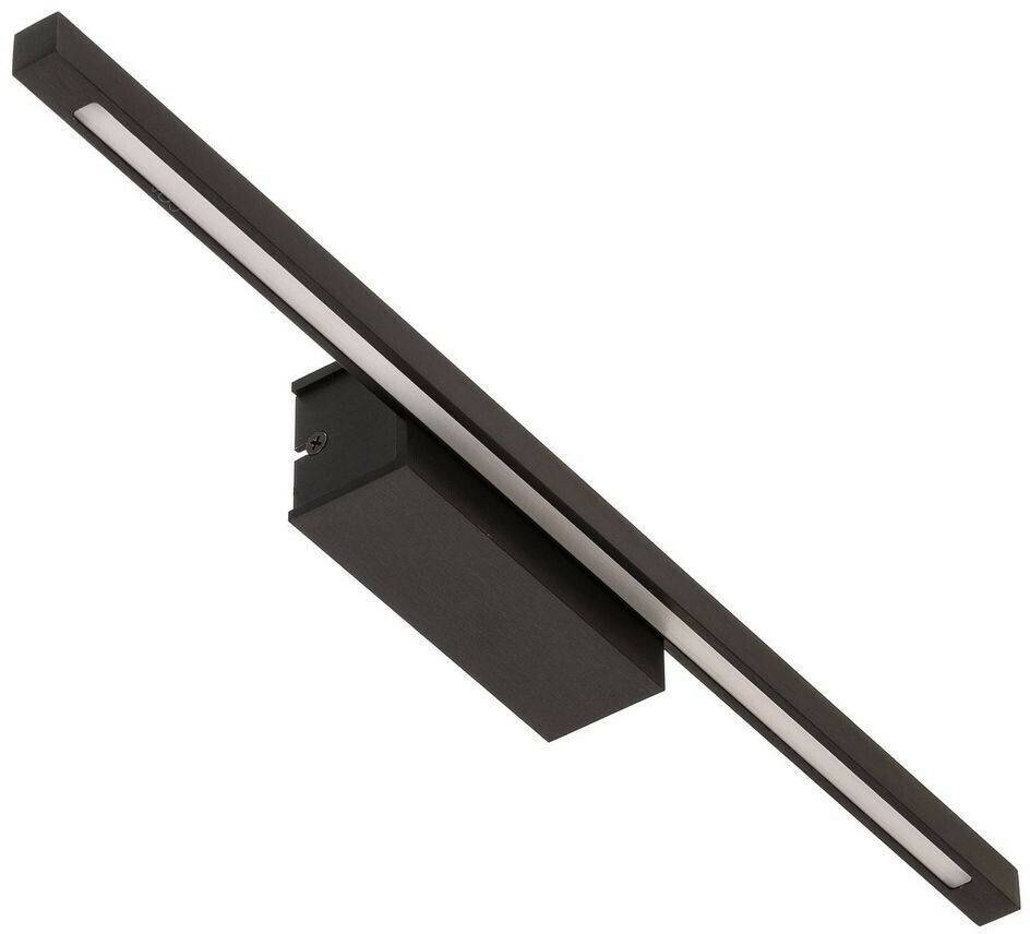 LED wall lamp Tolu, black, width 45 cm Lámparas