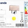 Lámparas Lucande LED wall lamp VIRVE 1XLED/13.4W/230V + 1xLED/3.4W/230V