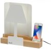 Aluminor LED table lamp Luxi with integrated charging station Lámparas