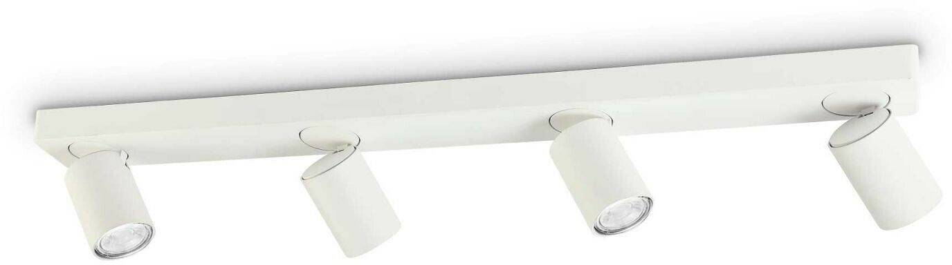 IDEAL LUX RUDY GU10 ceiling light 4x dimmable white warm white 229089 Lámparas