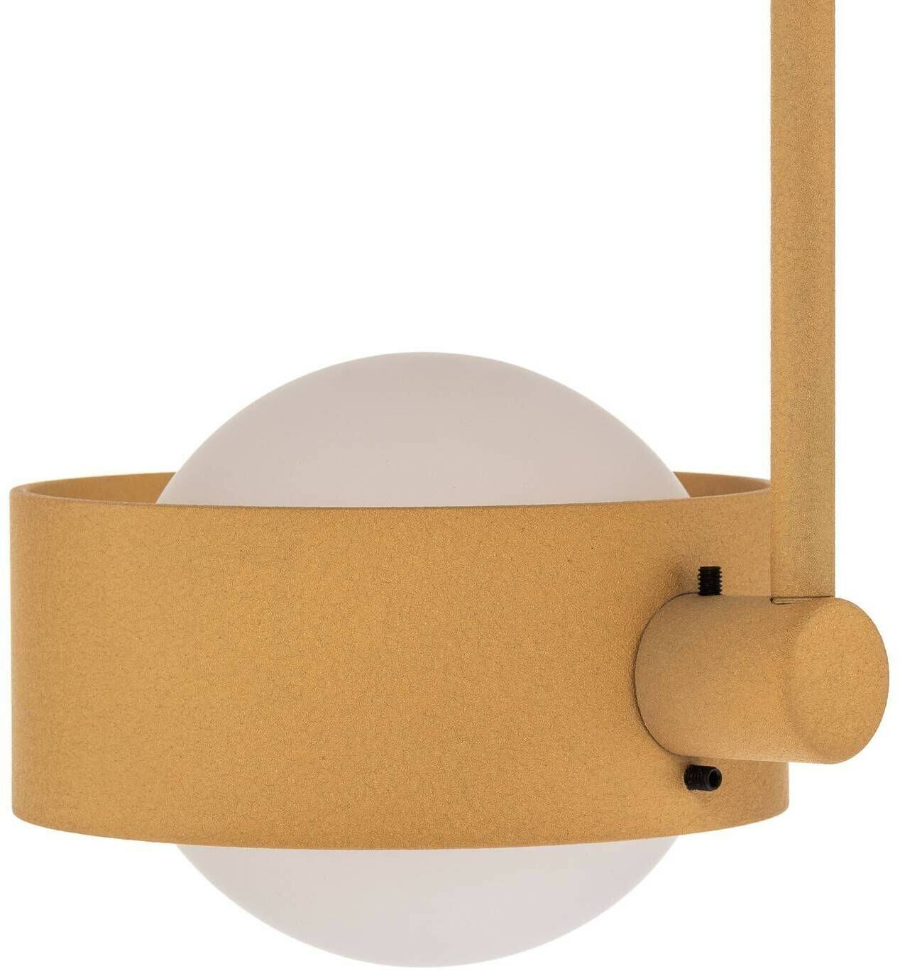 Lámparas Argon Mado ceiling light made of steel, gold, two-bulb