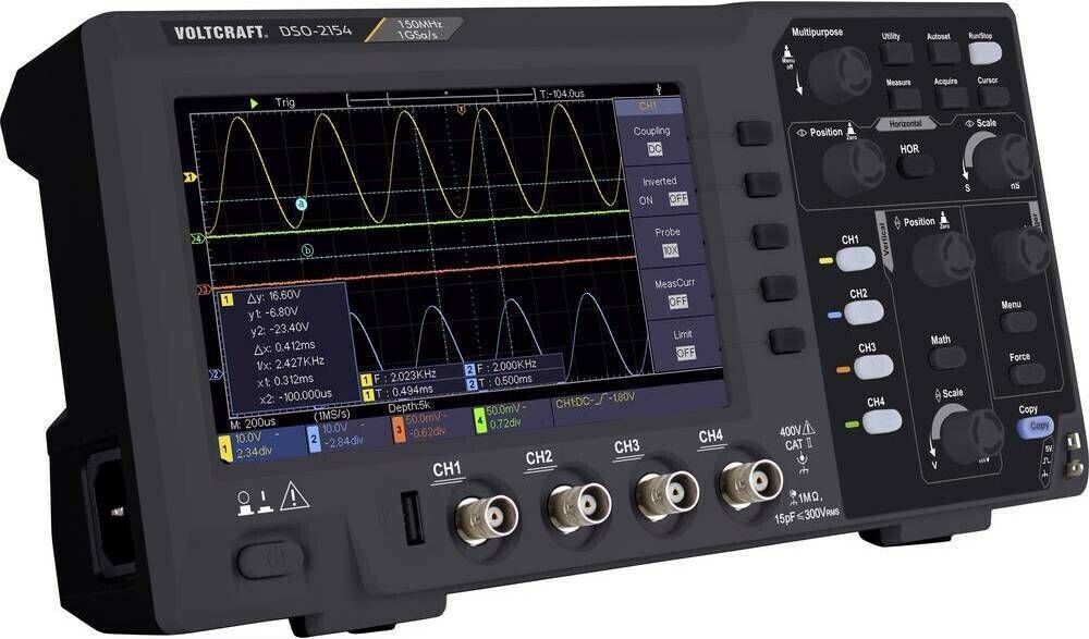 Aparatos de medición Voltcraft DSO-2154