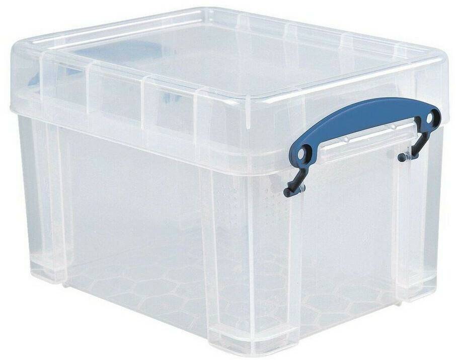 Cajas almacenaje Really Useful Products Clear Plastic Storage Box 3 L (4801774)