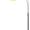 Lámparas Steinhauer Floor lamp Sparkled Light in natural-light E27 3-bulb brown