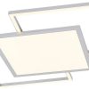 Lucande Ciaran LED ceiling lamp, square, CCT Lámparas