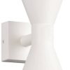 Trio Ardas outdoor wall light, up/down, 2 x GU10, white Lámparas de exterior