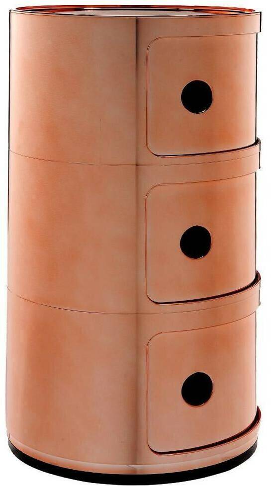 Kartell Modular 3 Elements (5967)copper rojo Kartell Modular 3 Elements (5967)