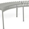 HAY Palissade Park Benchsky grey gris HAY Palissade Park Bench