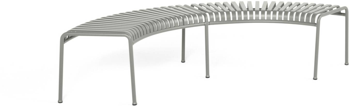 HAY Palissade Park Benchsky grey gris HAY Palissade Park Bench