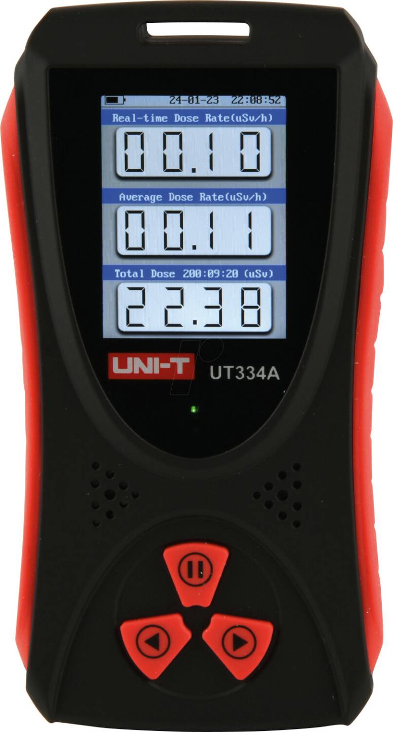 Aparatos de medición Uni-T Radiation Dose Tester (UT334A)