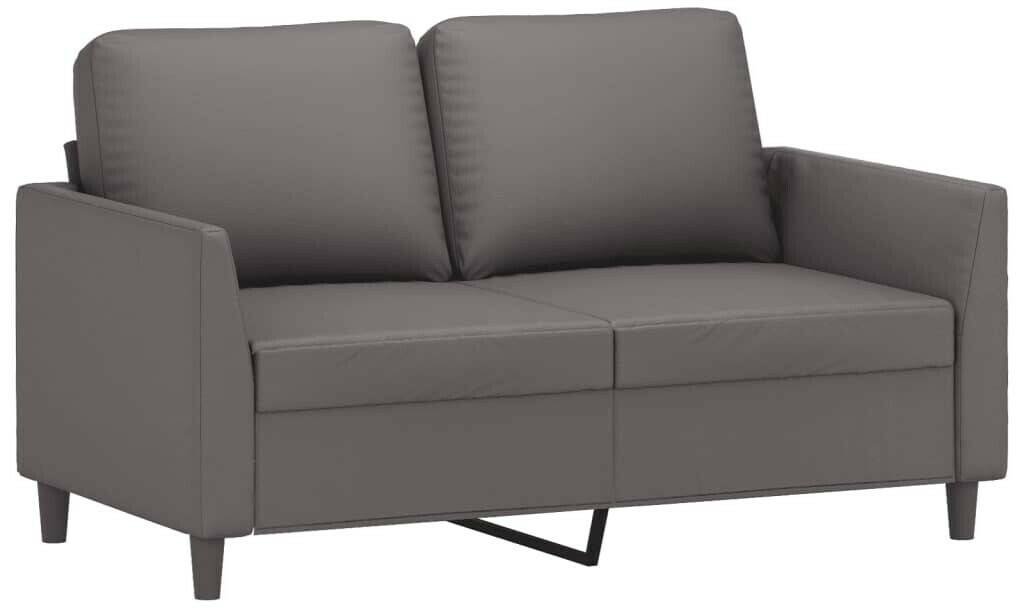 vidaXL 2-seater sofa gray 120 cm faux leather (359330) Sofás