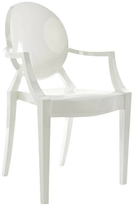 Kartell Louis Ghost (4852)4852E5 blanco Kartell Louis Ghost (4852)