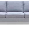 Sofás vidaXL 3 seater-sofa (8718475941491) light grey