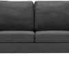 Sofás vidaXL 2 seater sofa fabric 130x76x82,5 cmdark grey