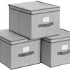 Cajas almacenaje Songmics Folding box 40x30x25cm 3 pcs.