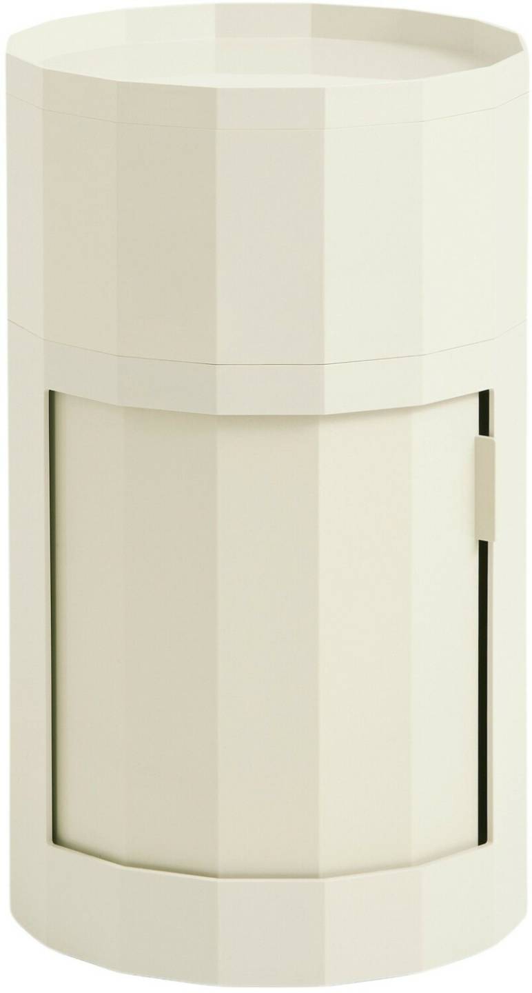 HAY Facet Cabinet High Ø38x66 cmbeige HAY Facet Cabinet High Ø38x66 cm