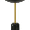 Beacon Lighting Loft table lamp, black, height 42 cm, marble base Lámparas