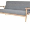 vidaXL 3-seater sofa fabric light gray (244650) Sofás