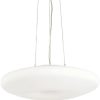 IDEAL LUX GLORY pendant light E27 3-way ⌀400mm dimmable white 101125 Lámparas