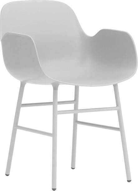 Normann Copenhagen Form Armchairgrey/steel Normann Copenhagen Form Armchair