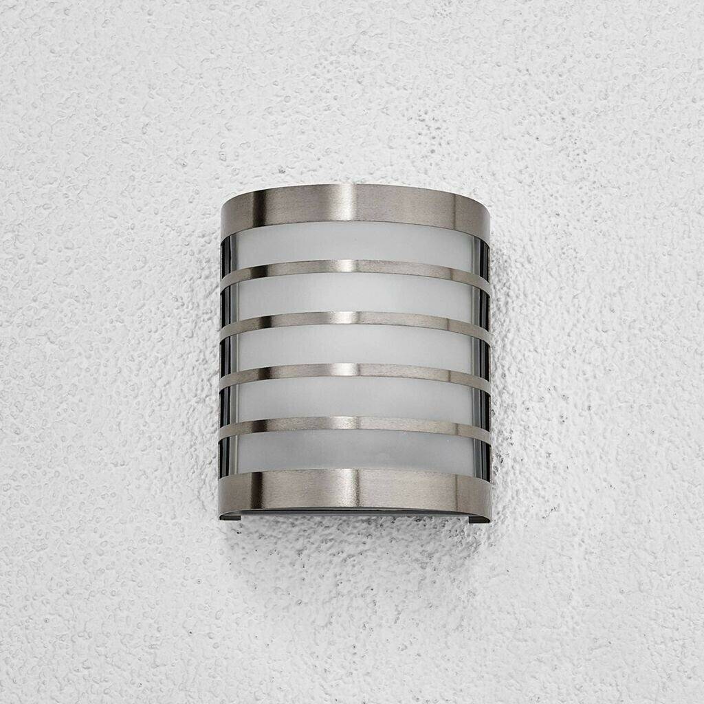 Lámparas de exterior Lindby Calin stainless steel outdoor wall light