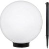 Lámparas de exterior GreenBlue GB166 outdoor solar lamp solar ball solar light LED light ball garden lighting (white, 25cm)