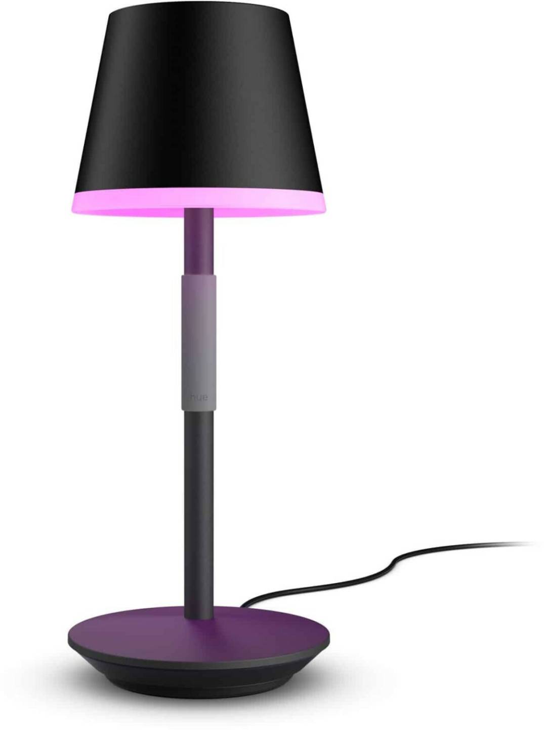 Philips Hue White & Color Ambiance Go Portable Table Lampblack Philips Hue White & Color Ambiance Go Portable Table Lamp