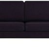 Sofás vidaXL 2-Seater Sofa Bed 156 cmblack