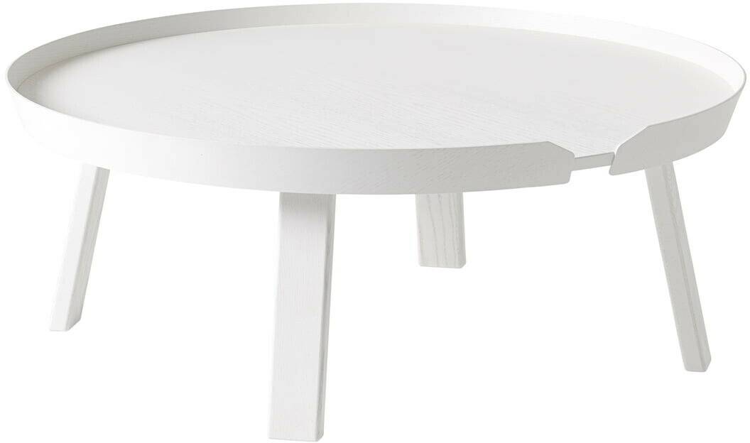 Muuto Around Table XL 95x36x95 cm White (210) Muebles de diseño