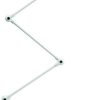 Jieldé Aicler AIC433 articulated floor lamp, white Lámparas