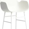 Normann Copenhagen Form Armchair Normann Copenhagen Form Armchairwhite/steel blanco