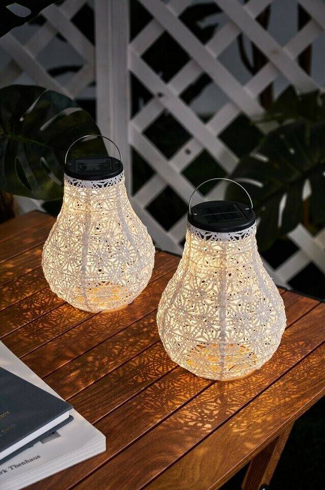 Pauleen Sunshine Blaze LED solar decorative lamp white 2x Lámparas de exterior